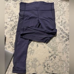 Lululemon Purple Mesh Capris